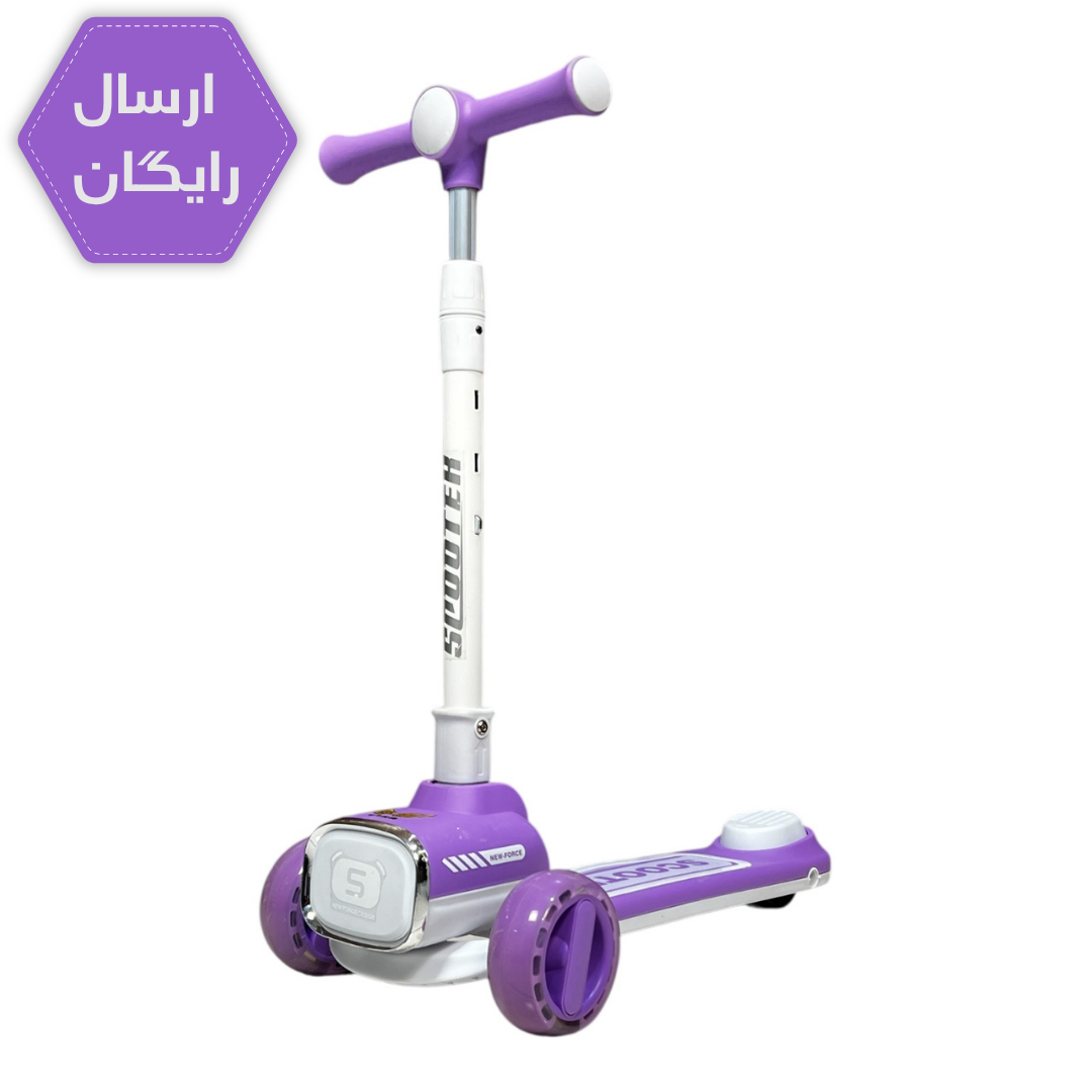 اسکوتر کودک تعادلی و موزیکال والرا مدل NEW FORCE اسکوتر کودک تعادلی و موزیکال والرا