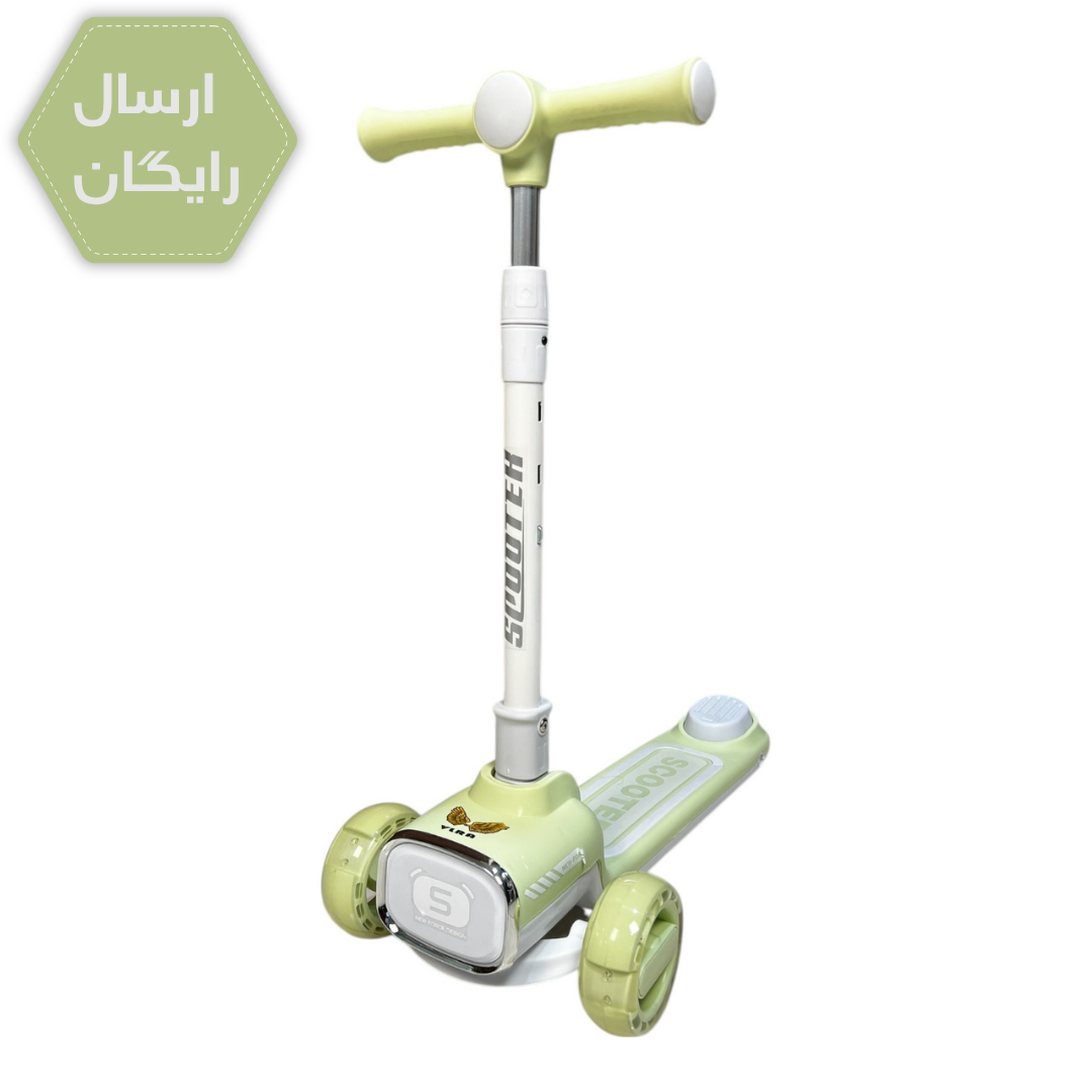 اسکوتر کودک تعادلی و موزیکال والرا مدل NEW FORCE اسکوتر کودک تعادلی و موزیکال والرا
